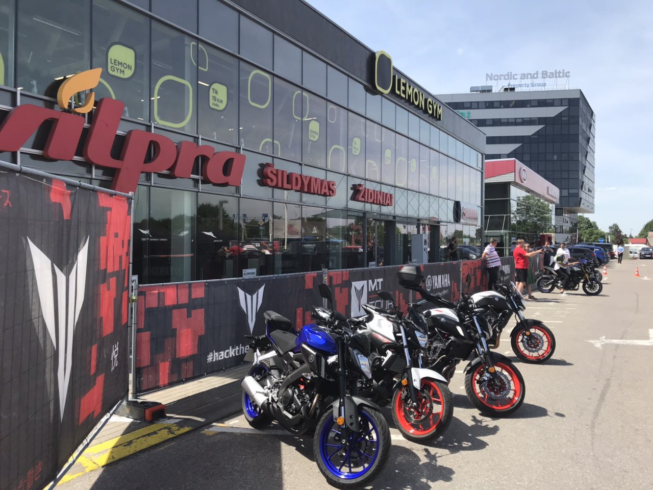 Yamaha annual report 2018 picture