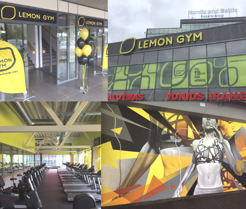 Lemon Gym in Business Park FOUR